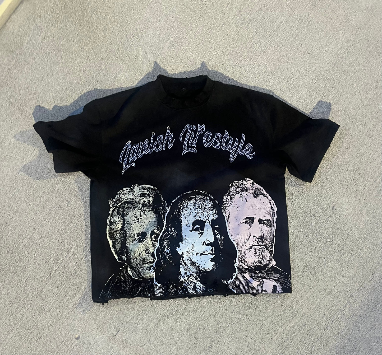 Lavish Lifestyle Distressed Tee