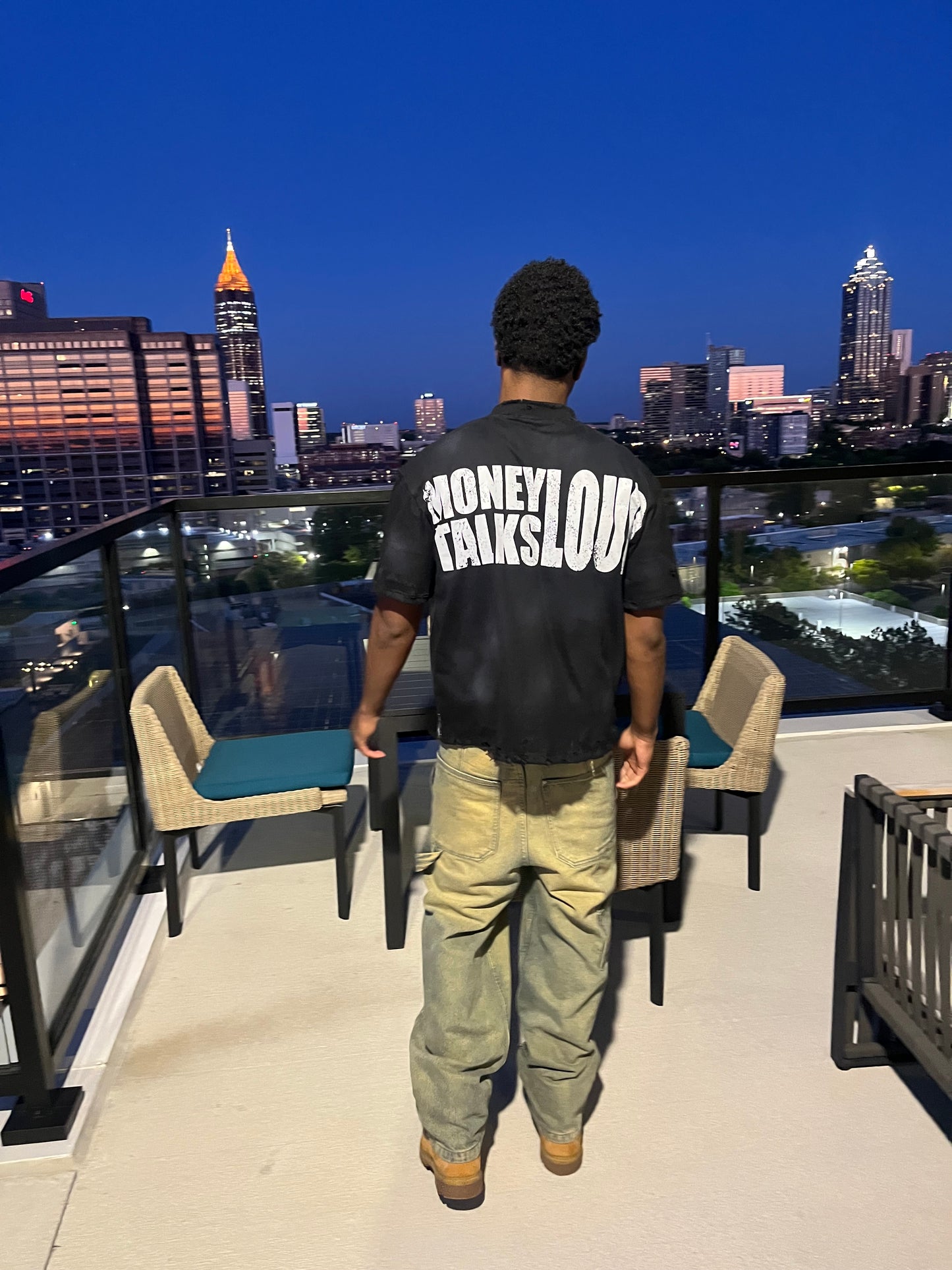 Lavish Lifestyle Distressed Tee